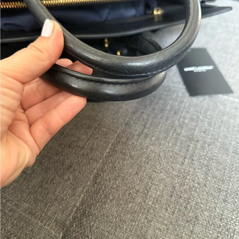 Saint Laurent Sac de Jour leather tote - Picture 10 of 14